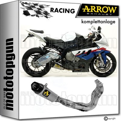 ARROW KOMPLETTANLAGE T COMPETITION EVO WORKS TITAN C BMW S1000 S-1000 RR 2009 09