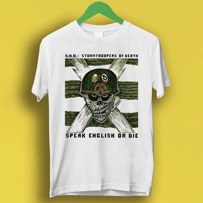 Stormtroopers Of Death SOD Metal Hardcore Punk Rock Music Top Tee T Shirt