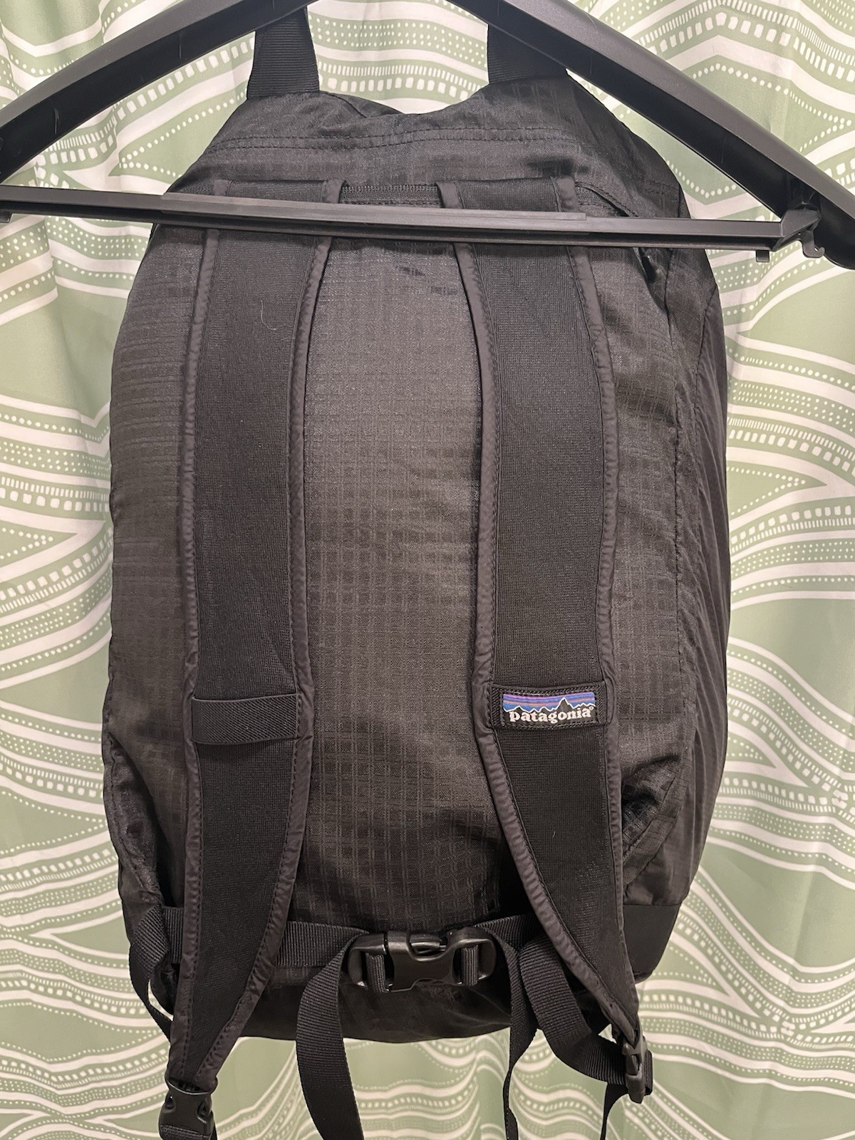 Patagonia Black Backpack Travel Daypack Carry-On Lightweight Nylon Bag thumbnail 5