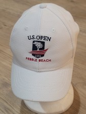 US Open 2019 Hat Cap Adjustable White Blue Logo Pebble Beach Golf Golfer Kids