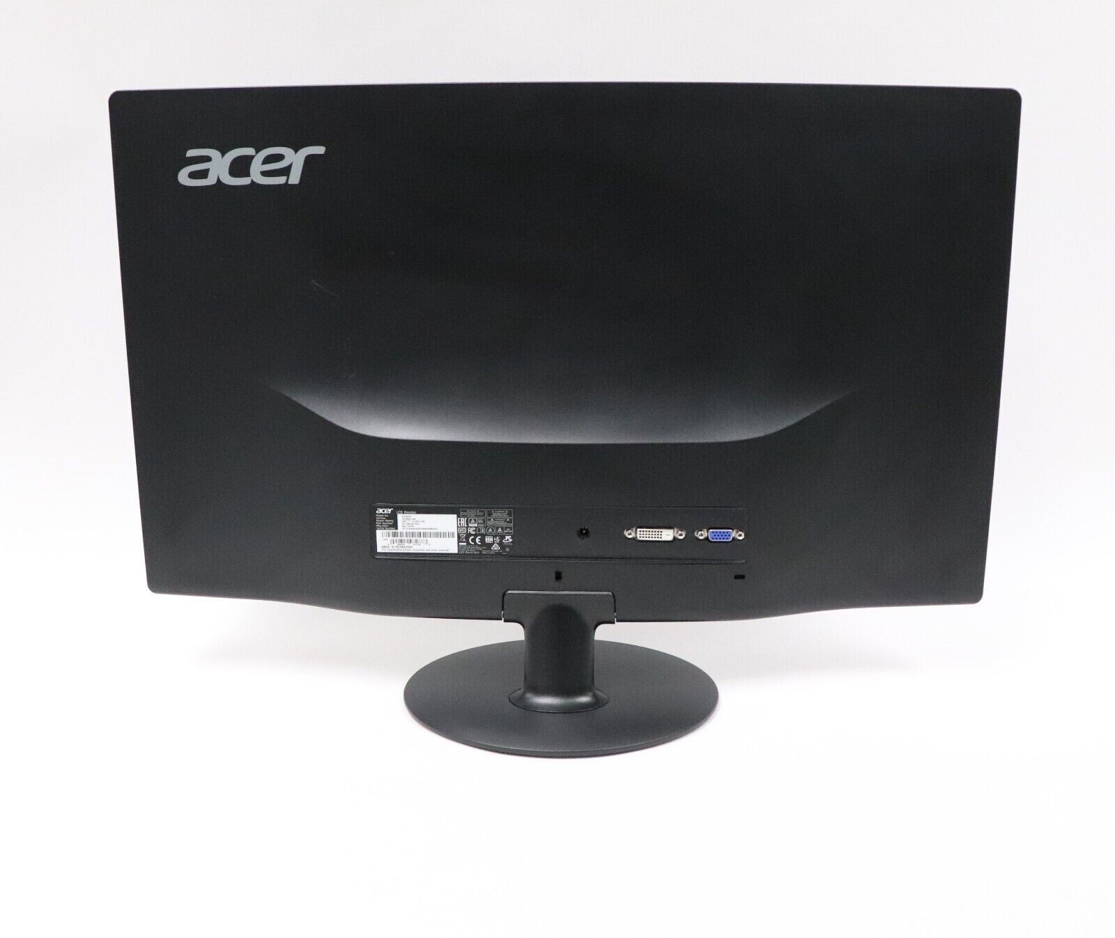 ACER S240HL 24" 1920 x 1080 60 Hz LCD Monitor with DVI & Power Adapter