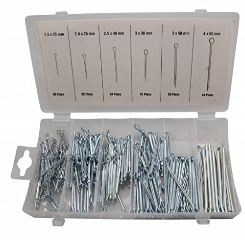 Splinte 300 pezzi assortimento 25-65 mm splint perni di sicurezza (j7K)