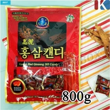 Korean Red Ginseng 365 Candy 800g Nutritious Snack Energy Supplement Newest
