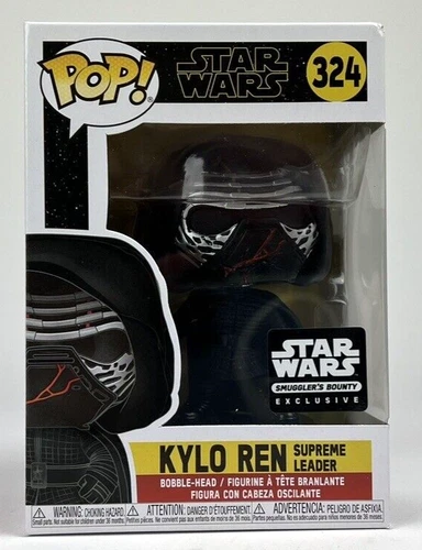 Funko Pop Star Wars 324 Kylo Ren Supreme Leader Smuggler's Bounty Exclusive