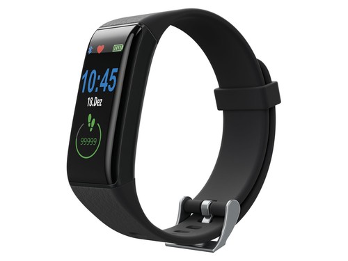 SILVERCREST® Fitness Armband »SAS 89«, mit Pulsmessung (schwarz) - B-Ware - Bild 2 von 8