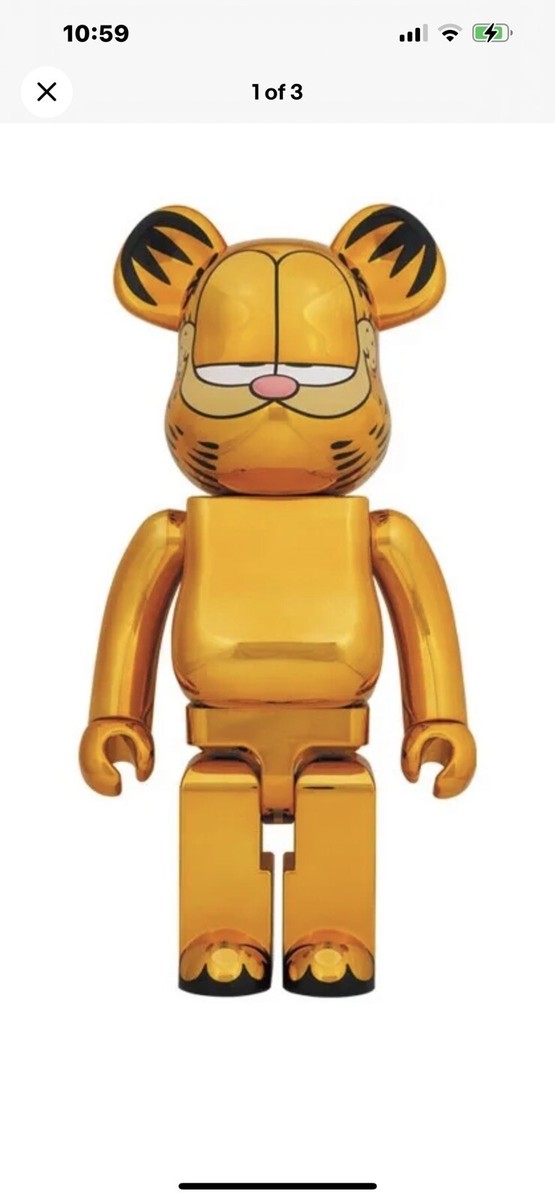 MEDICOM TOY - ベアブリック　BE@RBRICK Gold Chrome Ver. 1000％ MEDICOM TOY BE@RBRICK GARFIELD GOLD CHROME Ver. 1000