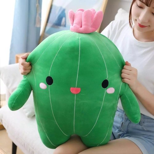Mini 25CM Plant Cactus Plush Toy Trever Stuffed Doll Pillow Cushion Bolster Kids - Picture 5 of 6