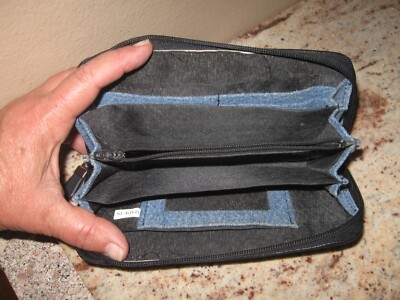 LEVI’S VINTAGE CLOTHING CHAIN WALLET Vintage Levi's Denim Zip Up Wallet — RootsBK