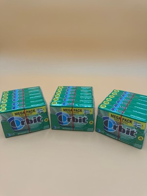 ORBIT Spearmint Sugar Free Chewing Gum, 30-Piece Pack of 18