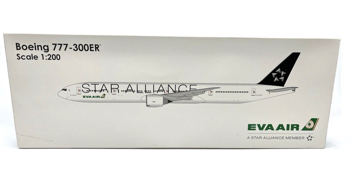 Hogan Wings 0854, EVA Air, Boeing 777-300ER (B-16701), Star Hogan Wings 0854, EVA Air, Boeing 777-300ER (B-16701), Star