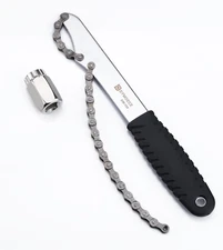 Bike Cassette Lockring Removal Tool Bicycle Chain Whip Tool Kit Sprocket Remover