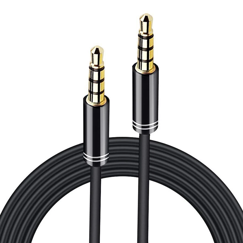 F95 3.5mm Audio Video AV Kabel für Bildschirmen Auto DVD Player AUX Kabel 1m - Bild 3 von 4