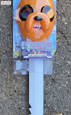 Adventure Time Jake Mask With Sword (681326143772)