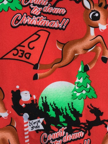 NWT Scrub Top Rudolph the Red Nosed Reindeer Women Size X-Small XS Christmas NEW - Picture 5 of 6
