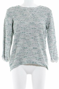 H\u0026M Maglione girocollo bianco sporco-grigio-verde stile semplice Donna |  eBay