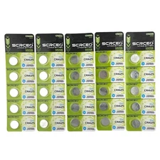Lot Lithium Battery SCRCEO 3V CR1625 CR1625 BR1625 DL1625 Remote Button Cell