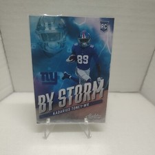 kadarius toney Rookie Card New York Giants. rookie card picture