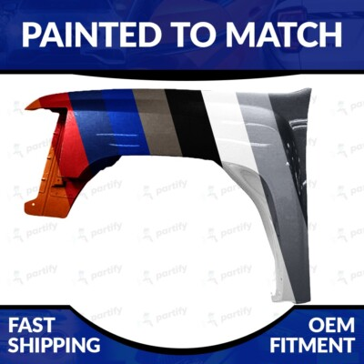 #ad NEW Paint to Match Driver Side Fender For 2007 2013 Chevrolet Silverado 1500 $378.98