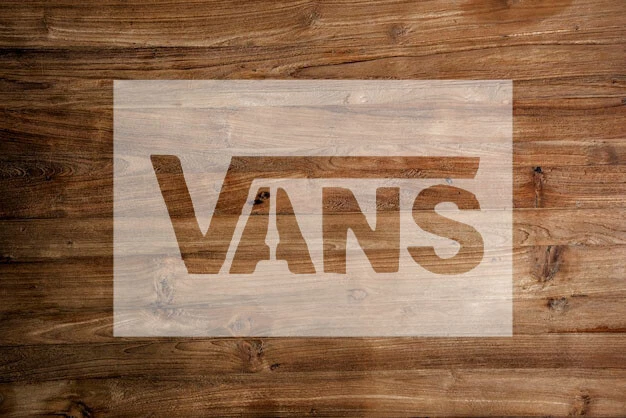 Off white cheap vans stencil