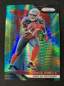 Ronald Jones II 2018 Panini Prizm HYPER COLOR PRIZM Rookie Card RC #/275 #214