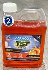 Camco TST Max RV Toilet Septic Treatment, Septic Safe Formula, Citrus Scent 32Oz