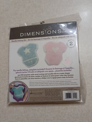 Dimensions Needle Felting Kit Baby Boy Girl Gender Reveal