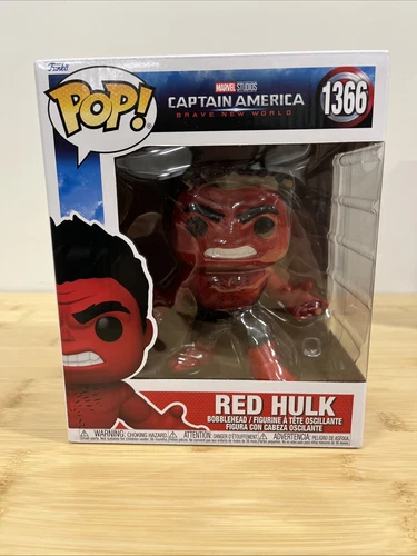 Funko POP! Captain America: Brave New World Red Hulk Super 6-Inch #1366