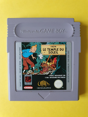 Notice Tintin Et Le Temple Du Soleil Super Nintendo - Retromania
