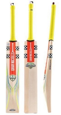 GRAU NICOLLS CRICKETSCHLÄGER KASCHMIR WILLOW GRAD 1+ GRÖSSE HARROW UND FLEDERMAUSABDECKUNG