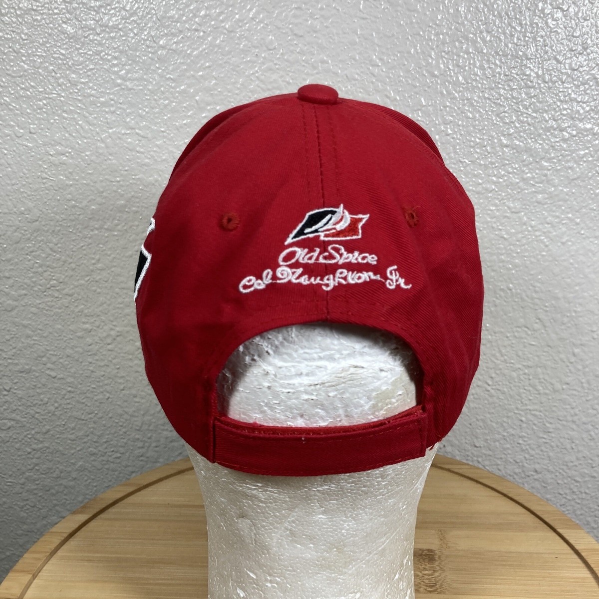 Old Spice Hat Adjustable 90s 00s Y2k Racer Nascar Racing Race-car