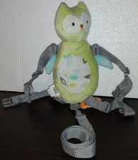 Carters Owl Plush Child Harness Toddler Leash Baby Child of Mine 12" Buddy I