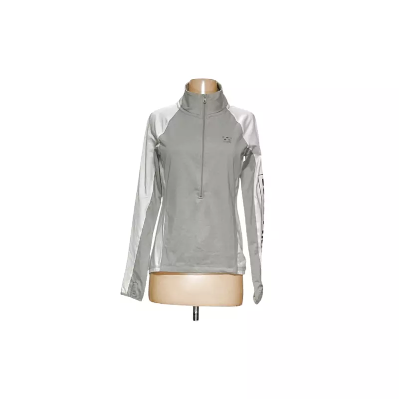 victoria-secret-vs colorblock henley sweatshirt