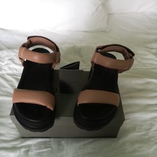 Image of BNIB All saints Leather sandals Size 8 RRP £199