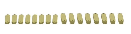 FALLER N 222548 Brückenpfeiler-Set 8x 43x14x5mm 8x 43x14x10mm Betonpfeiler 1:160