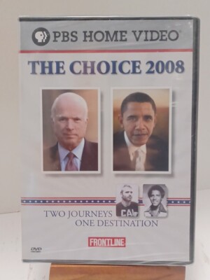 NEW ''The Choice 2008'' DVD~ John McCain Barack Obama Two Journeys One Destination