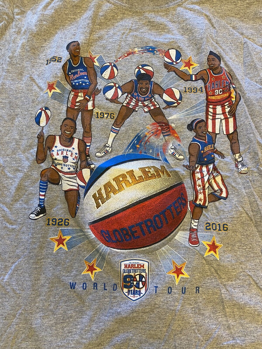HARLEM GLOBETROTTERS リバーシブルゲームシャツsize:L Amazon.com: Harlem Globetrotters Too Tall #7 Black Replica
