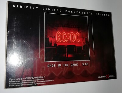 AC/DC - Shot In The Dark (Single) (wood box, Shape CD) | eBay