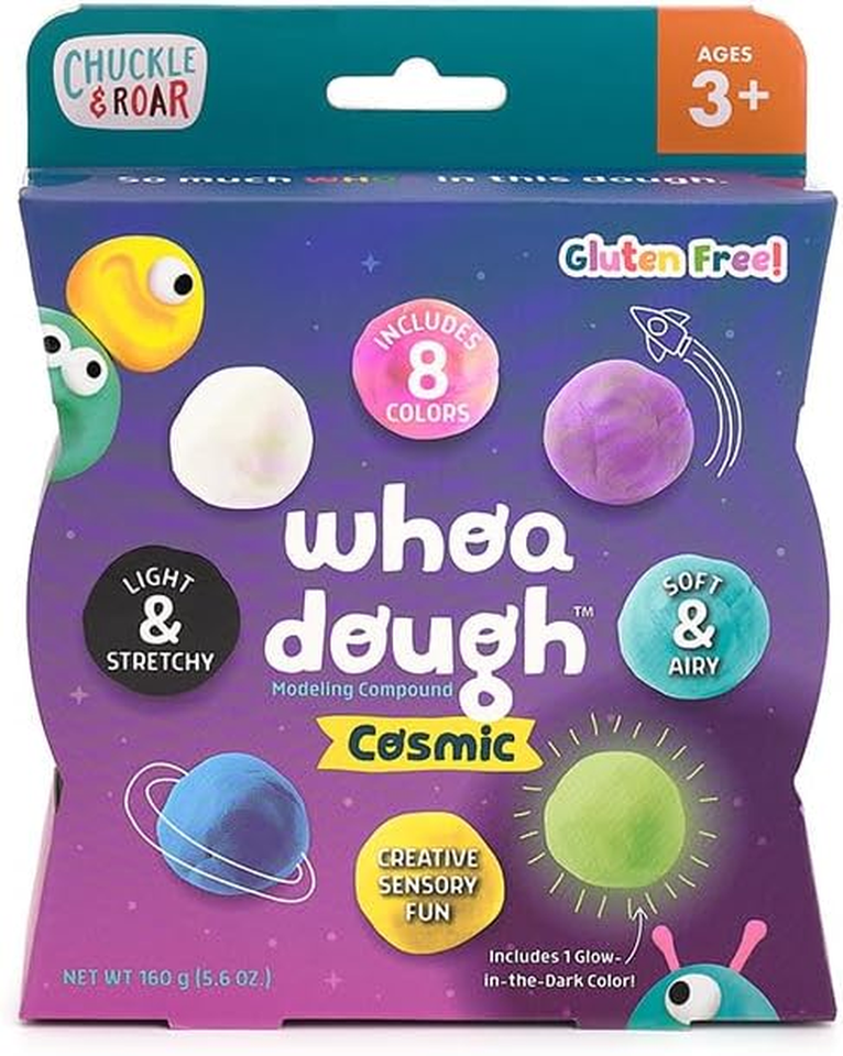  Whoa Dough Cosmic Colors Tactile Kids Dough Fun Arts and Crafts