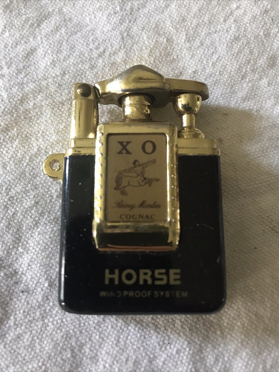 Vintage HORSE BRAND LIGHTER -XO REMY MARTIN COGNAC Untested | eBay