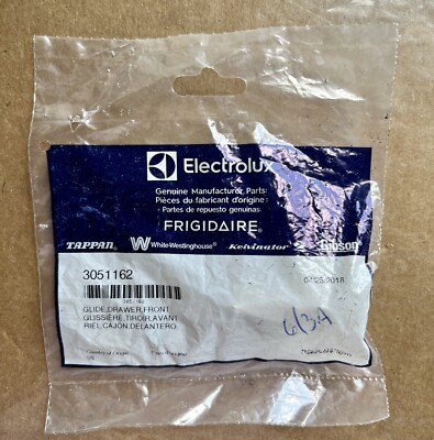 Electrolux Frigidaire Range Drawer Front Glide Slide 3051162
