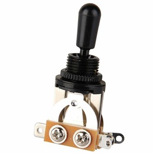 Black 3 Way Switch Pickup Electric Guitar Selector Toggle Les Paul