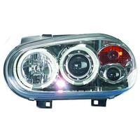 Scheinwerfer Passend FüR Set VW Golf 4 Baujahr 1997-2003 Klarglas/Chrom