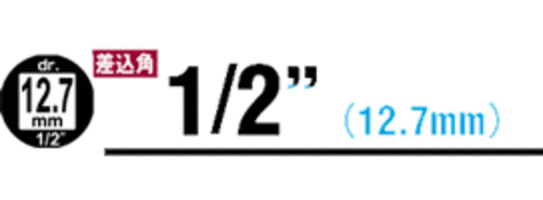 KOKEN RS14301X/10 1/2" SEMI DEEP IMPACT SOCKET 10 SIZE SET (10～27mm / 6PT)  New - Picture 3 of 4