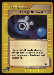 Energy Removal 2 140/165 Expedition Base Set Reverse Holo