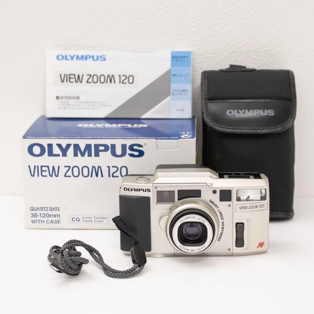 【動作確認済】OLYMPUS VIEW ZOOM 120 フィルムカメラ Olympus VIEW ZOOM 120 Film Cameras for sale | eBay