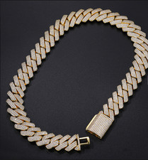 18K cuban link chain 
