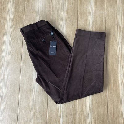 Pantalon De Vestir De Pana Para Hombre Lauren Ralph Lauren Corte Clásico 36X29