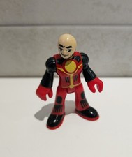 Imaginext Red Dino Rider Toy Action Figure - Dinosaur Pilot - 2/3"