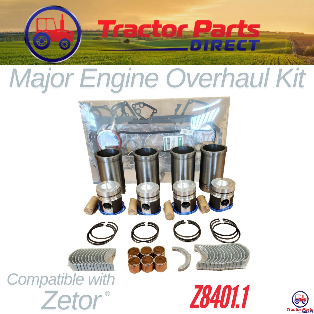 MAJOR ENGINE OVERHAUL KIT comp w Zetor® Z8401.1 - 8111 8145 8211