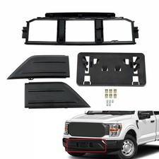 Replacement Front Bumper Guards and License Plate Bracket for F-150 2021-2023